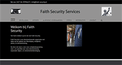 Desktop Screenshot of faith-security.nl
