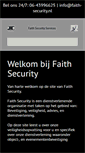 Mobile Screenshot of faith-security.nl