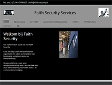 Tablet Screenshot of faith-security.nl